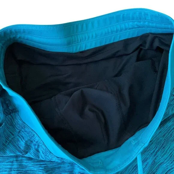 Lululemon T.H.E. Short 9" *Liner Invert Heather Amazonite Nautical Navy Size L - Picture 7 of 8